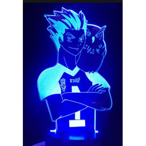 Luminária em Acrílico Haikyuu 04 Bokuto